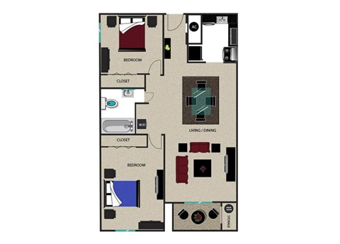 at Anchorage Apartments, Slidell, Louisiana