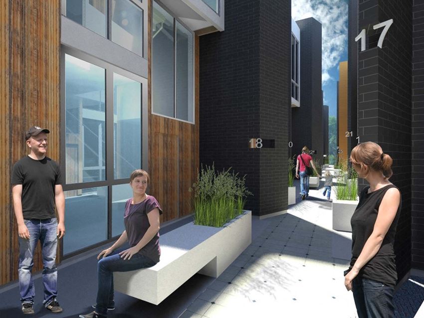 Common Area Render Common Area Render at Lido Apartments - 4025 Grandview, Culver City, CA