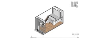 Type A Floor Plan at 1039 S. Hobart Blvd. Koreatown/Los Angeles, CA, Los Angeles, 90006
