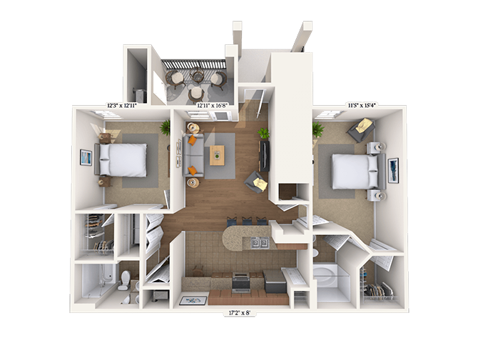 3000 Colonial Parkway 1-3 Beds Apartment for Rent - Photo Gallery 27