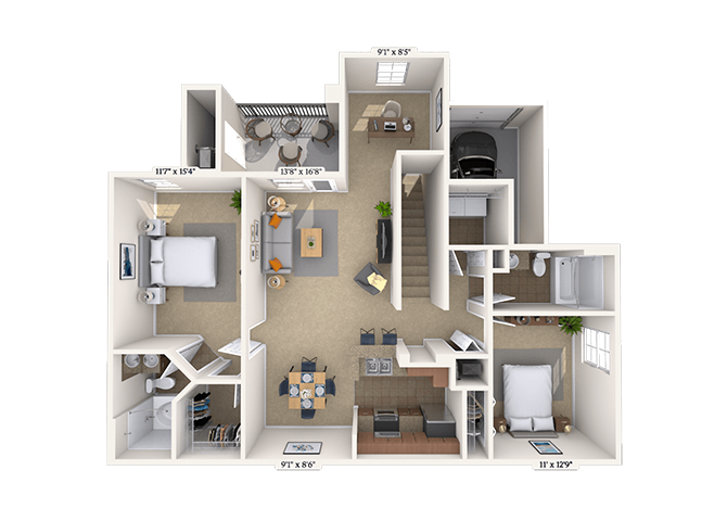 3000 Colonial Parkway 1-3 Beds Apartment for Rent - Photo Gallery 28