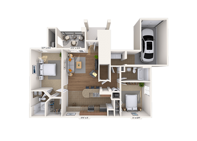 3000 Colonial Parkway 1-3 Beds Apartment for Rent - Photo Gallery 29