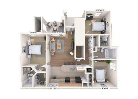 3000 Colonial Parkway 1-3 Beds Apartment for Rent - Photo Gallery 43