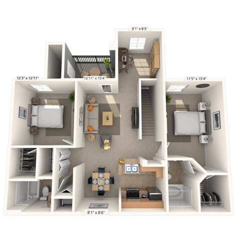 3000 Colonial Parkway 1-3 Beds Apartment for Rent - Photo Gallery 26