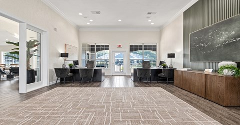 the preserve at gateway living room and lobby