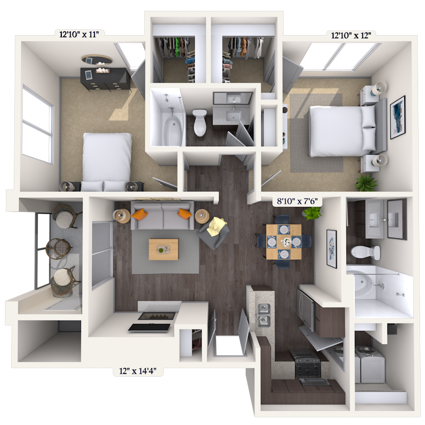 1200 Fuller Wiser Road 1-3 Beds Apartment for Rent - Photo Gallery 25