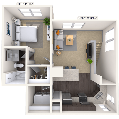 11001 South 1st Street 1-3 Beds Apartment for Rent - Photo Gallery 12