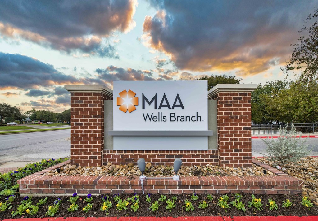 the sign branch at sunset