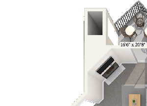22B Floor Plan