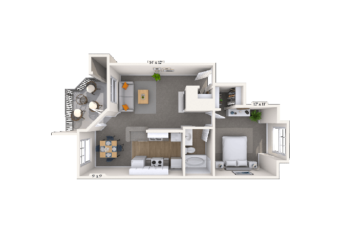 1201 Meadow Creek Drive 1-2 Beds Apartment for Rent - Photo Gallery 16