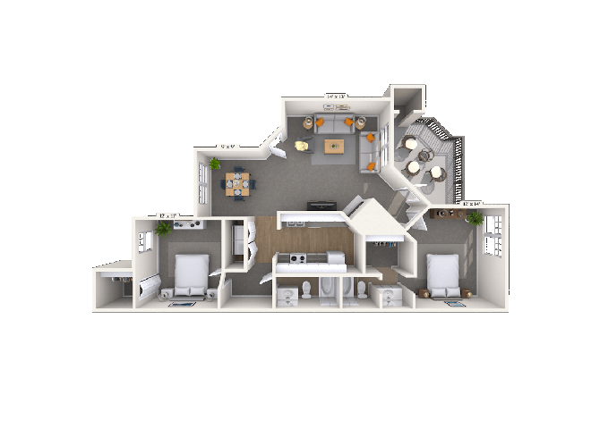 1201 Meadow Creek Drive 1-2 Beds Apartment for Rent - Photo Gallery 21