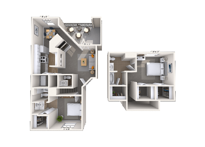 1201 Meadow Creek Drive 1-2 Beds Apartment for Rent - Photo Gallery 24