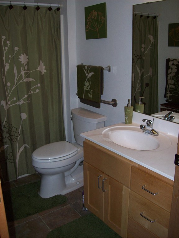 Bathroom at Glenbrook Apartments, Milwaukee, WI, 53224