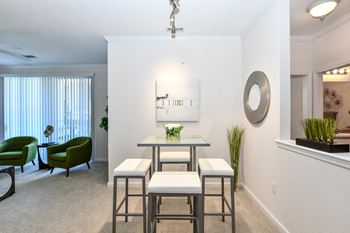 Dining Room Space at Alden Place at South Square Apartments, Durham, NC 27707