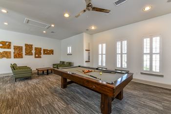 Social Clubroom at Alden Place at South Square Apartments, Durham, NC 27707
