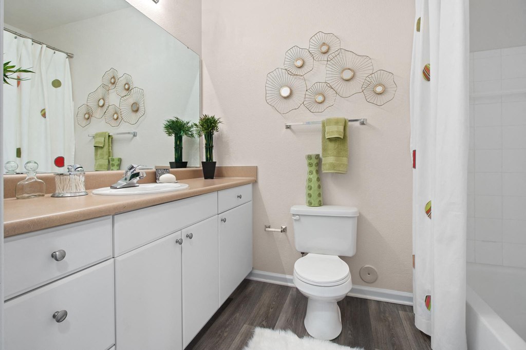 Guest Bathroom at Alden Place at South Square, Durham, NC, 27707