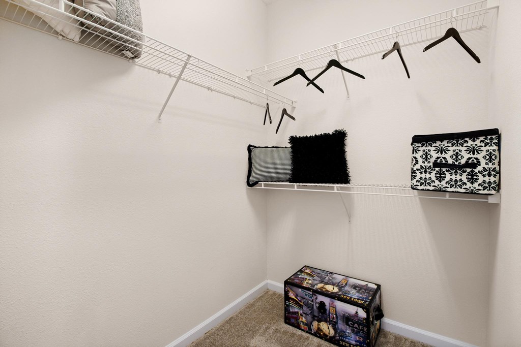 Guest room Closet at Alden Place at South Square, Durham, 27707
