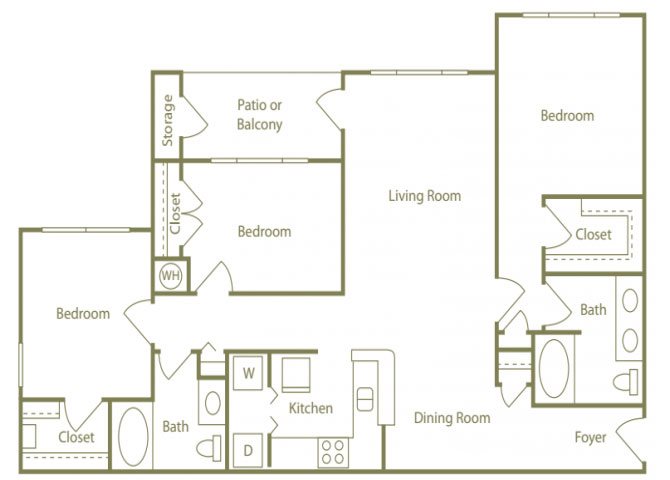 THE CHALKER Floor Plan 6