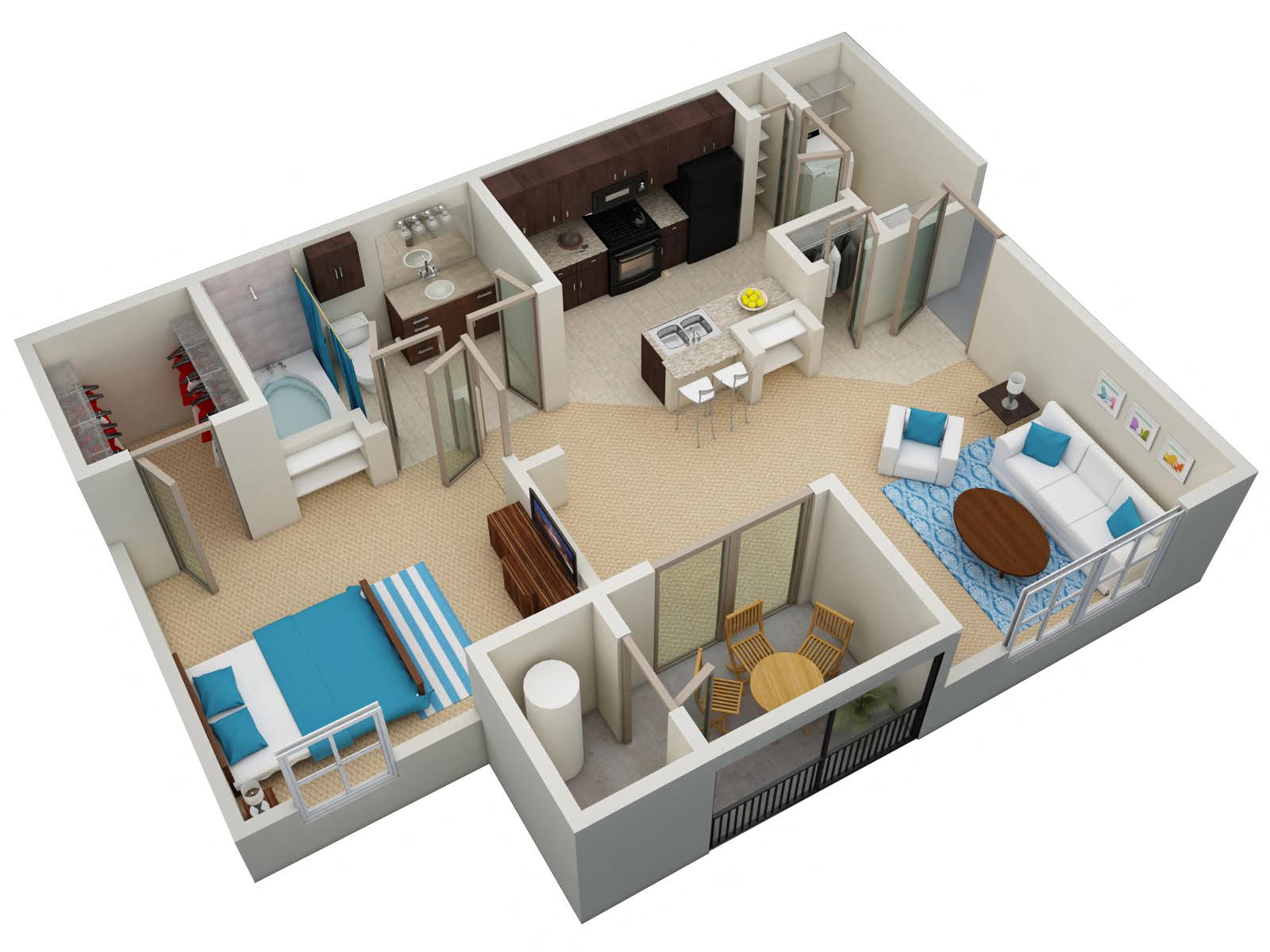 IndigoRun Floor Plan at Courtney Bend, Hardeeville, SC