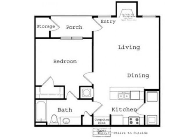 Banberry Lower Floor Plan 1