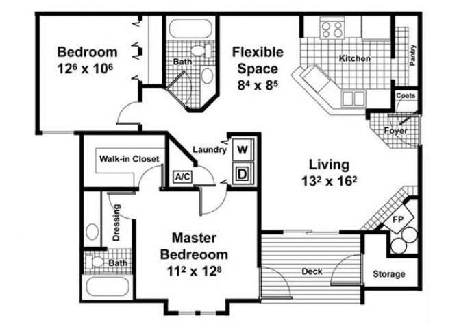 The Cypress Floor Plan 4