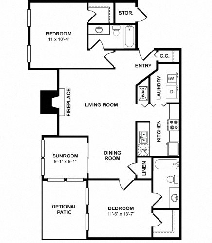 B2D Floor Plan 4