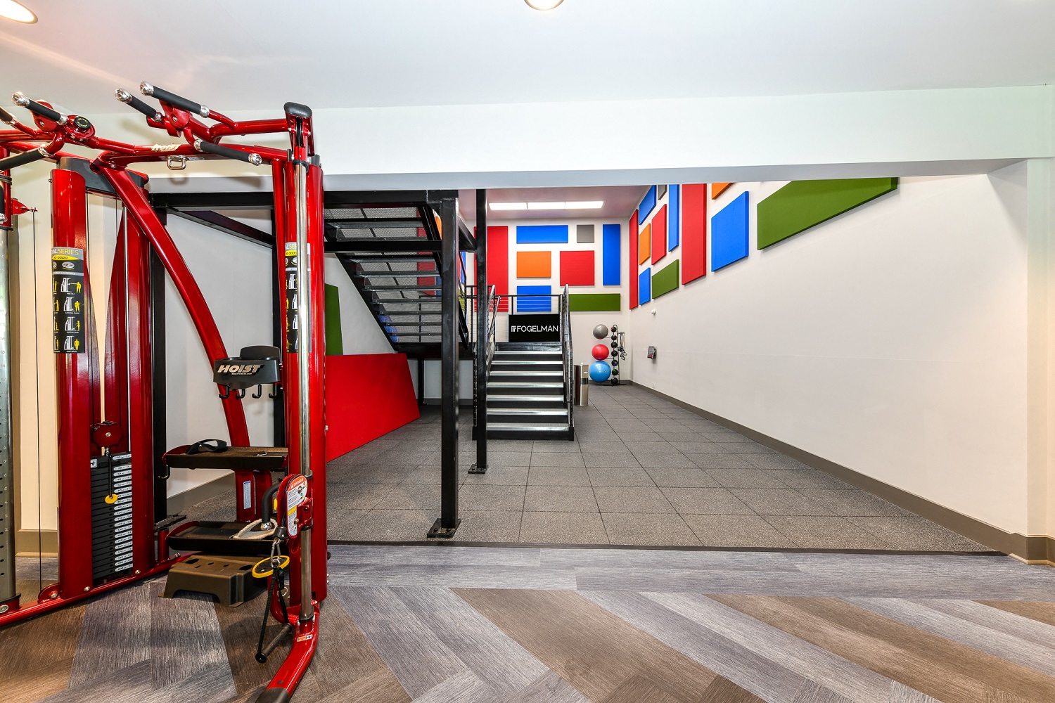 Fitness Center With Modern Equipment at Stewarts Ferry, Nashville