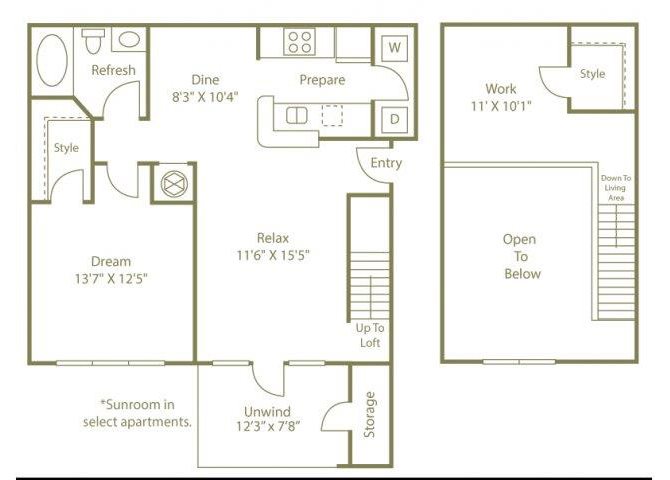 THE OCONEE Floor Plan 3