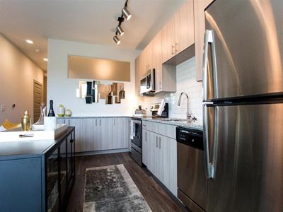 Fully Equipped Kitchen at The Dartmouth North Hills Apartments, North Carolina, 27609