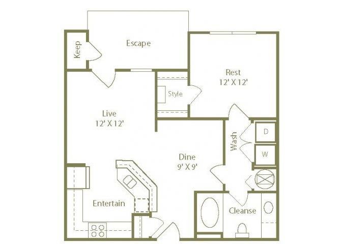 The Harbor Floor Plan 2