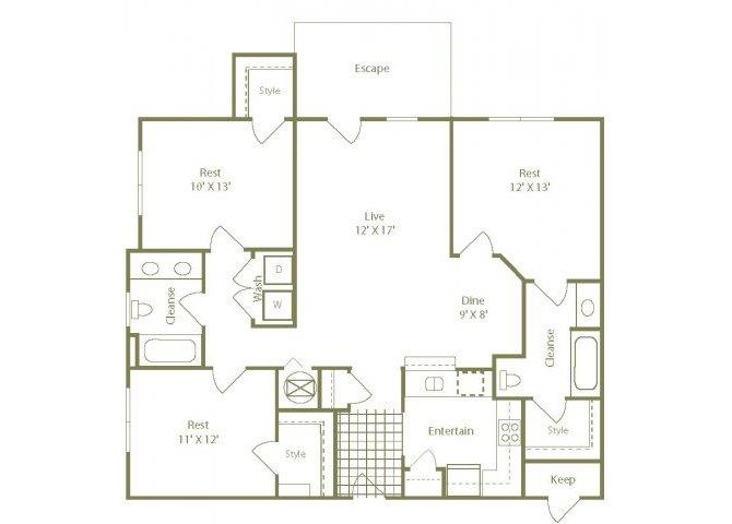 The Nantucket Floor Plan 5