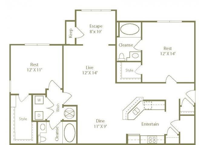 The South Hampton Floor Plan 4