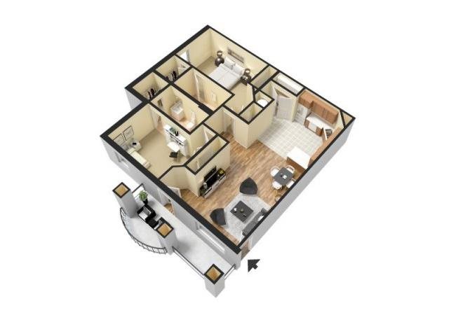 B2 Floor Plan 4