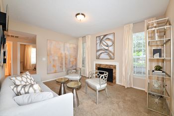 Gorgeous Living Room at The Retreat at Germantown, Tennessee