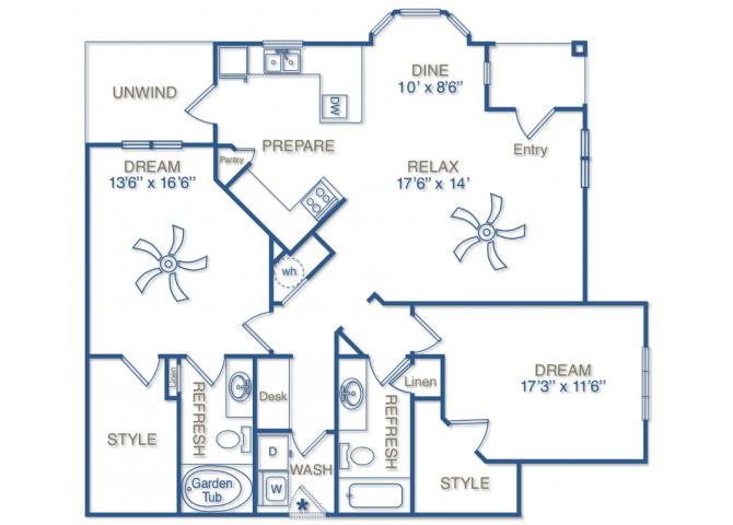 THE HABERSHAM Floor Plan 12