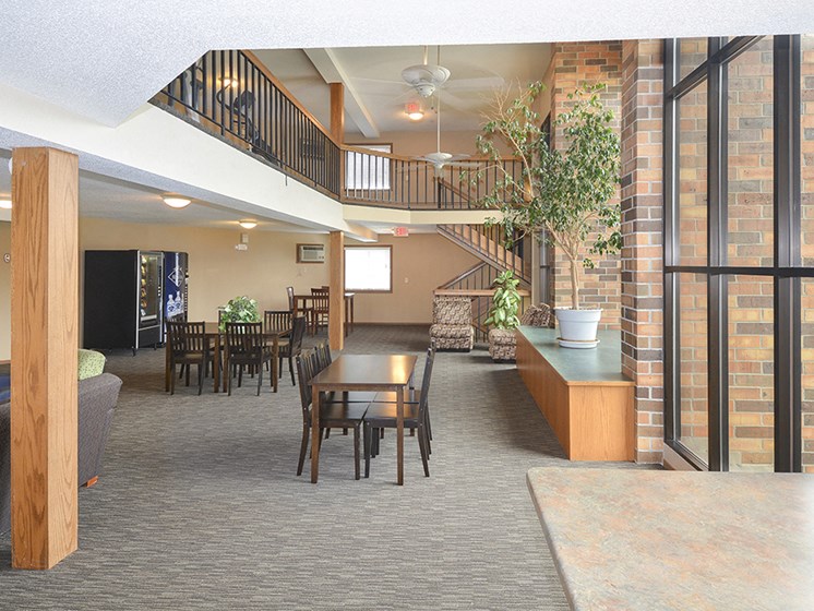 Clubhouse with Lounging and Kitchen