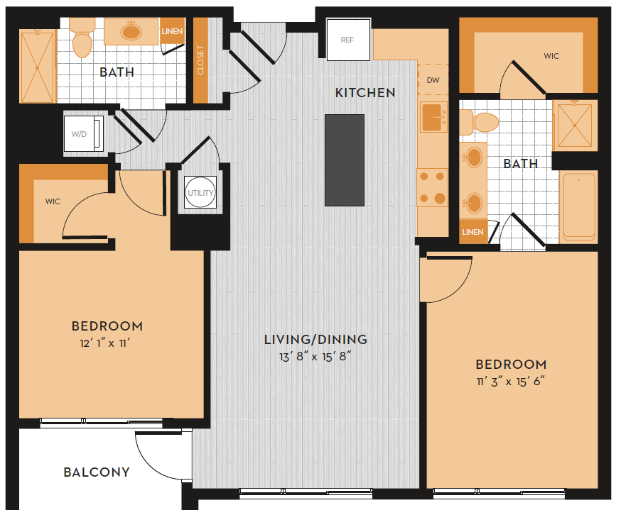 B2 Floor Plan 4