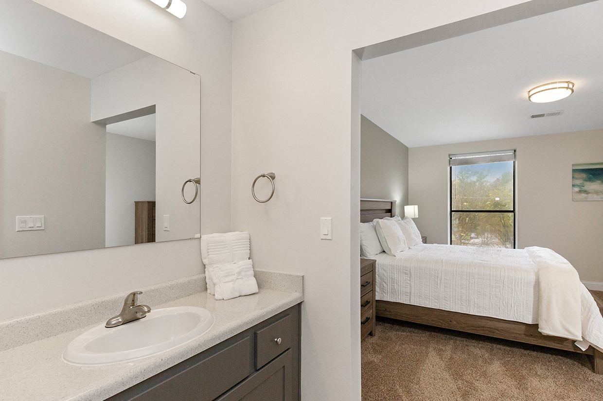 B3 Master Bath to Bedroom