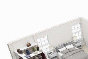 2 Bedroom Floor Plan