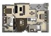 2 bedroom 2 bathroom apartment B4 floorplan at Venue Apartments in San Jose, CA