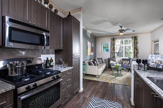 The Verdant Apartments Kitchen with Gas Stovetop in San Jose, CA