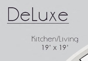 DeLuxe + Den Unit Floor Plan
