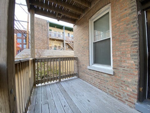 Large balconies