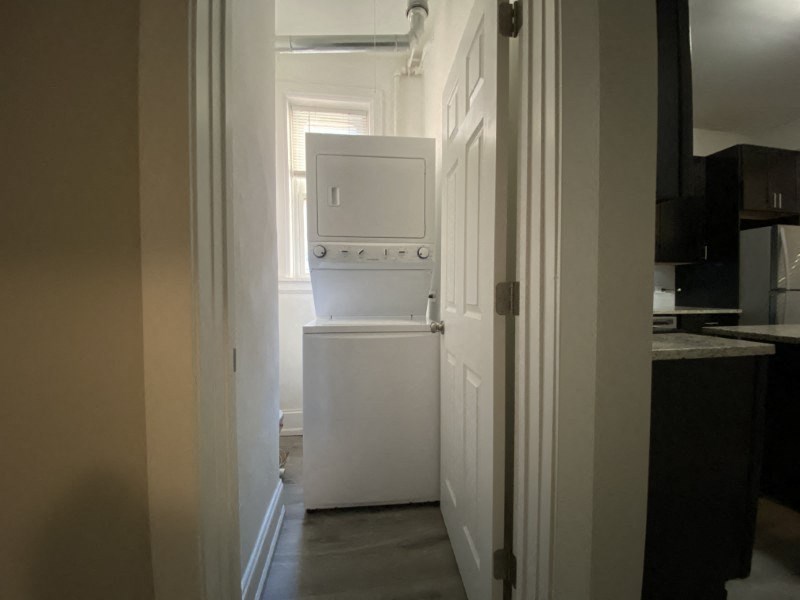 Stackable washer and dryer