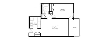 1 BEDROOM