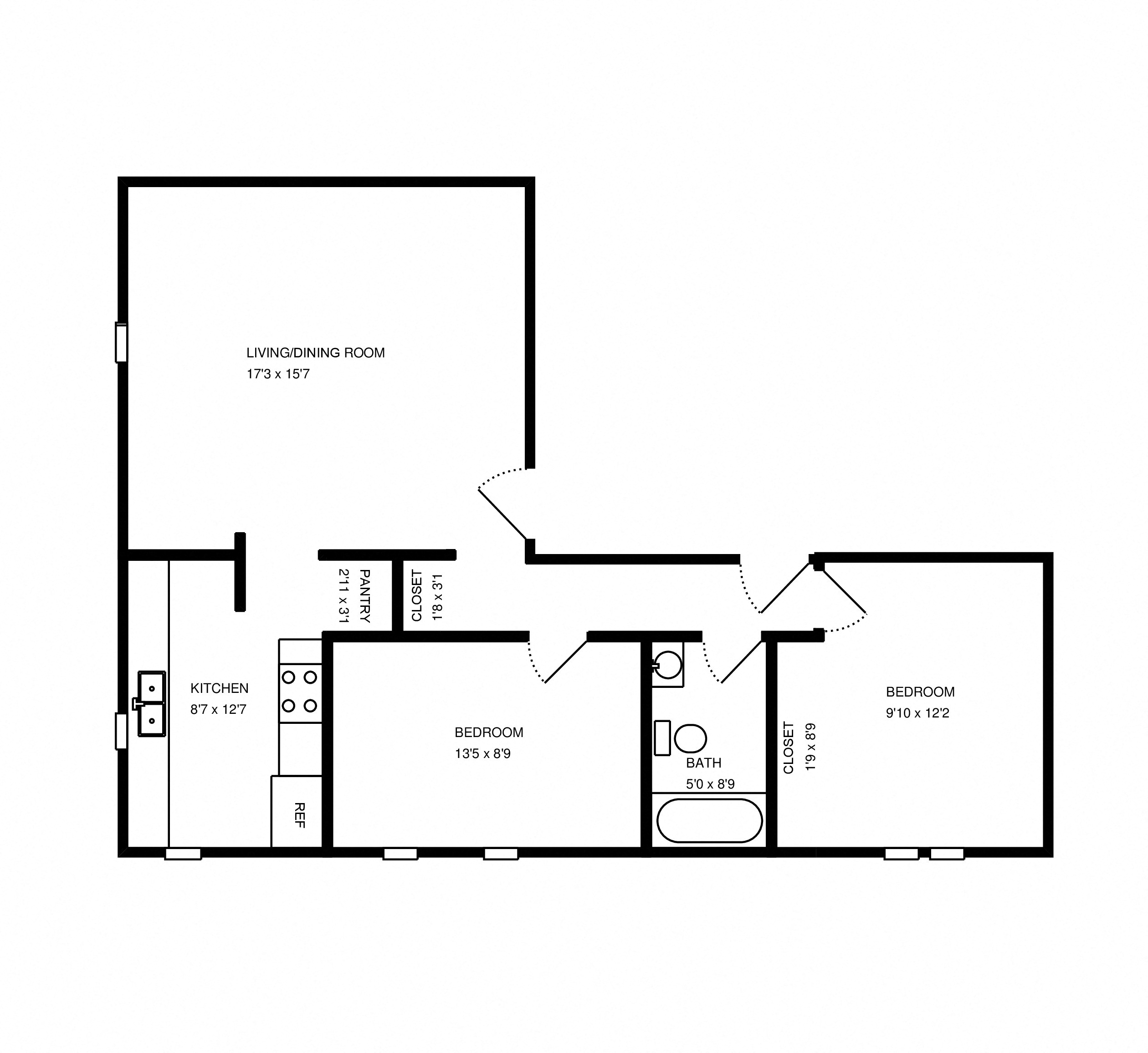 Two bedroom