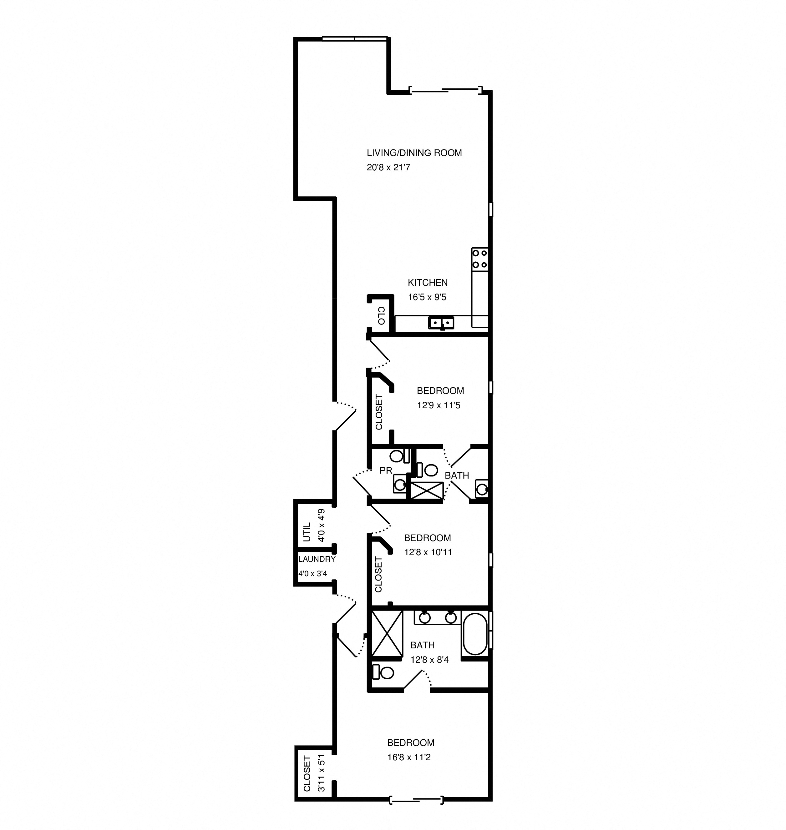 3 BEDROOM