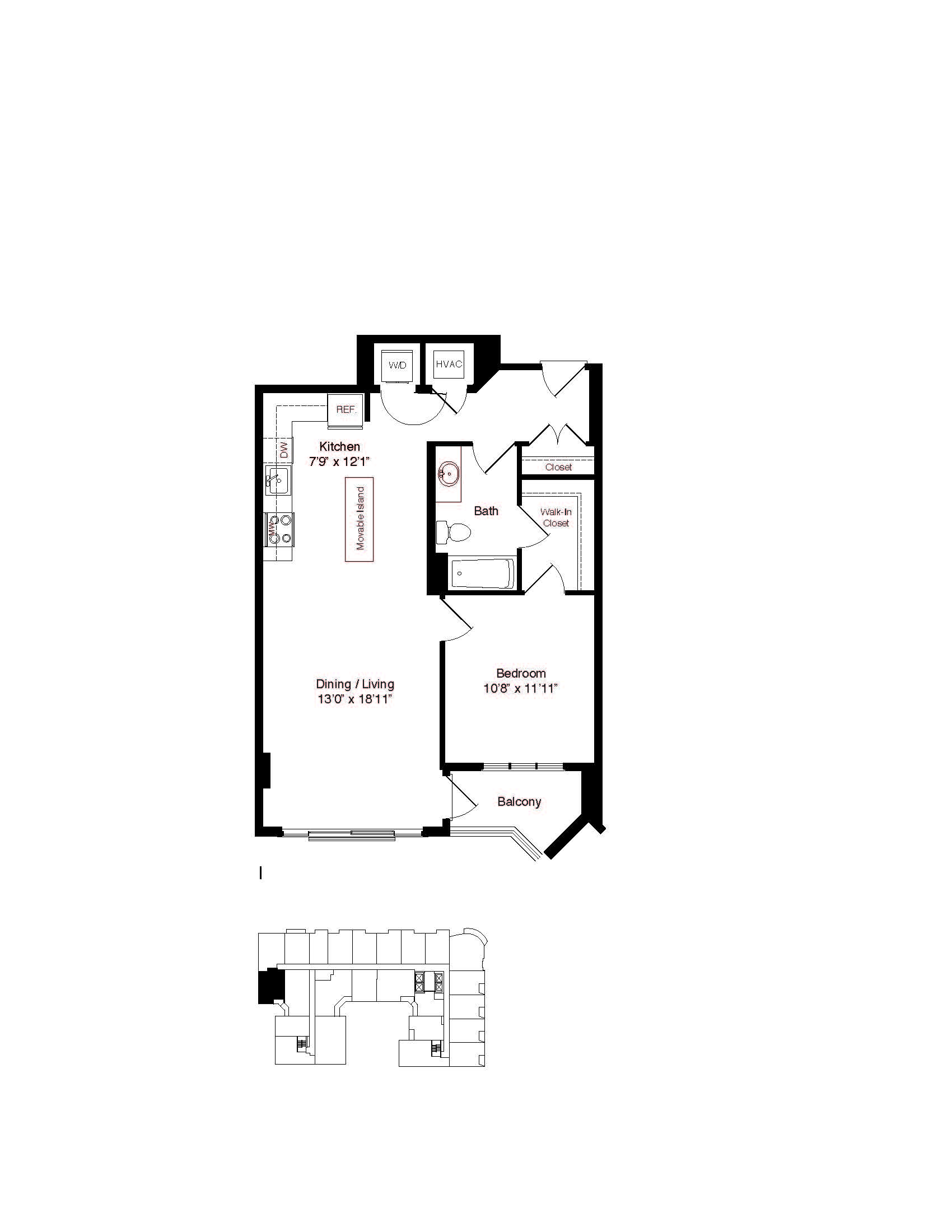 ONE BEDROOM K3