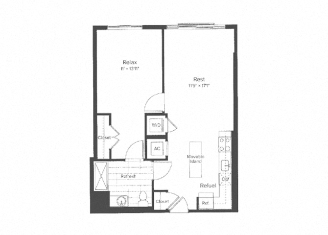 ONE BEDROOM L1