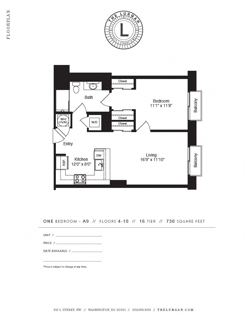 915 L Street, NW Studio-2 Beds Apartment for Rent - Photo Gallery 20